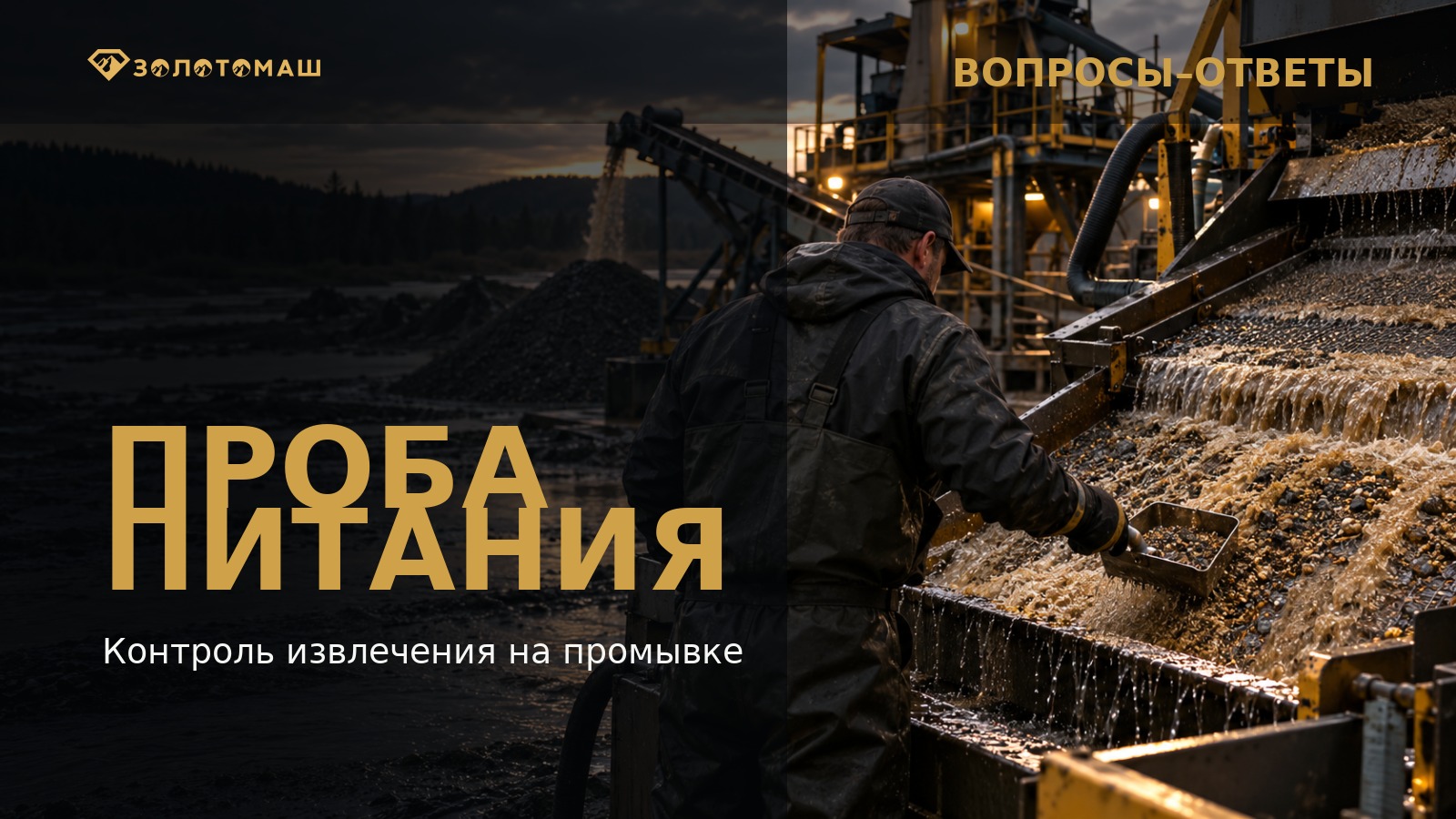 Как отобрать пробу исходного питания промывочного прибора Контрольный отбор пробы из питания промывочного прибора