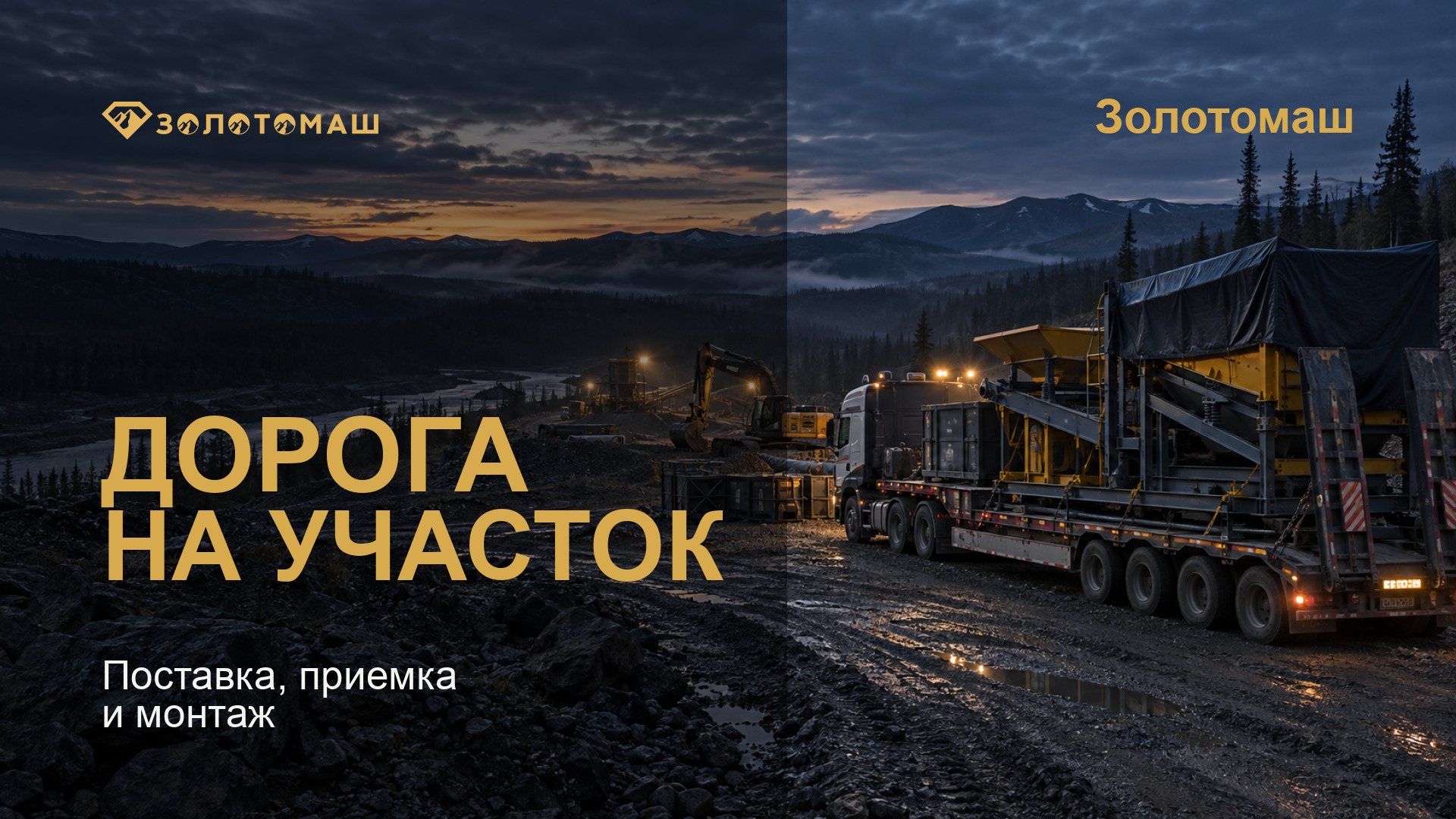 Поставка, приемка и монтаж промывочного комплекса Доставка промывочного комплекса и подготовка к монтажу