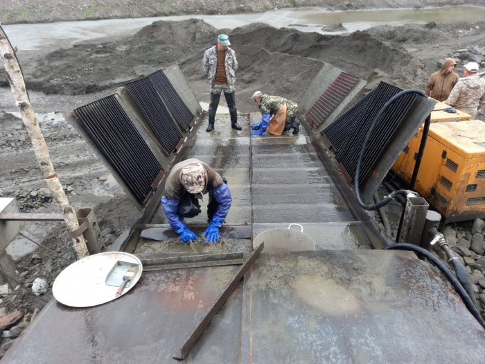 Добыча золота в Красноярском крае
