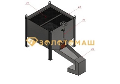 Загрузочный бункер в сборе