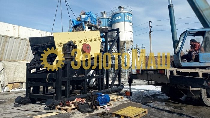 Промприбор производительностью 150 м3/ч с грохотом ГИТ-52
