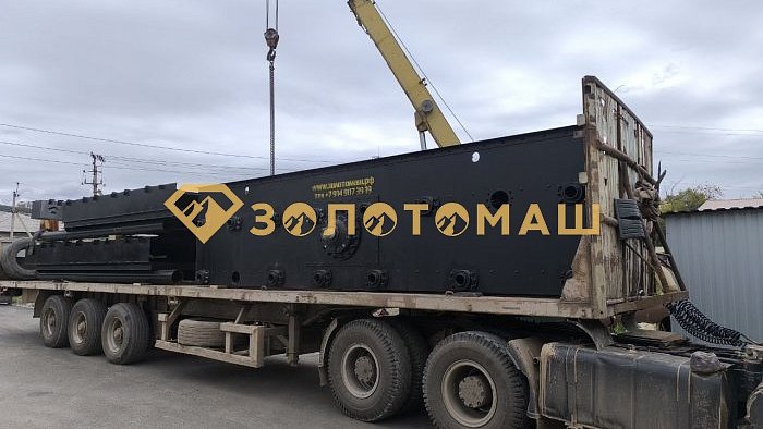 Изготавливаем тяжелые грохоты ГИТ-62 с клепанными бортами для Магаданской области!