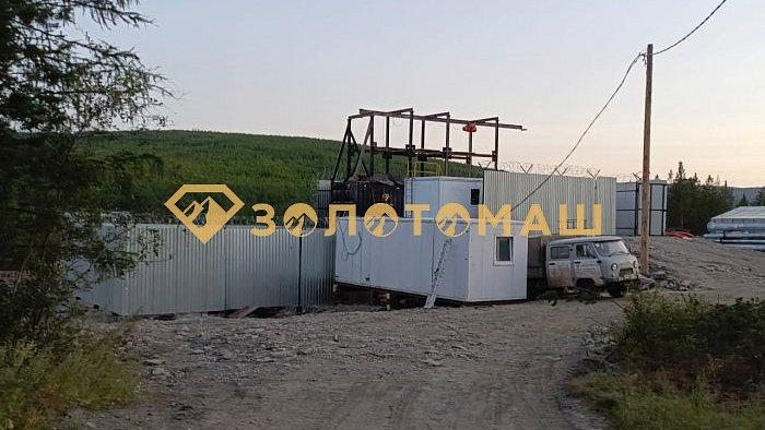 Завершен монтаж ШОУ-3, ЗПК, КПП и комплекса ограждения в Иркутской области (Бодайбинского р-на)